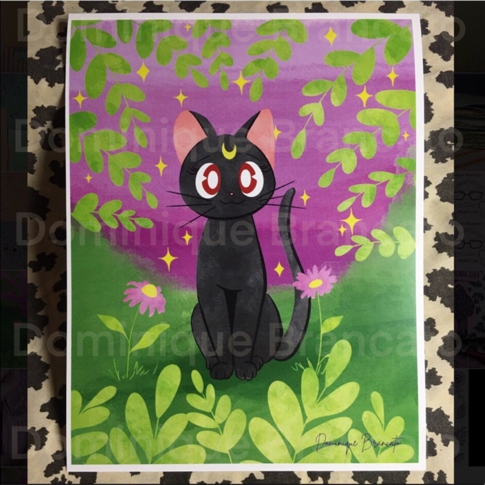 Luna from Sailor moon Print